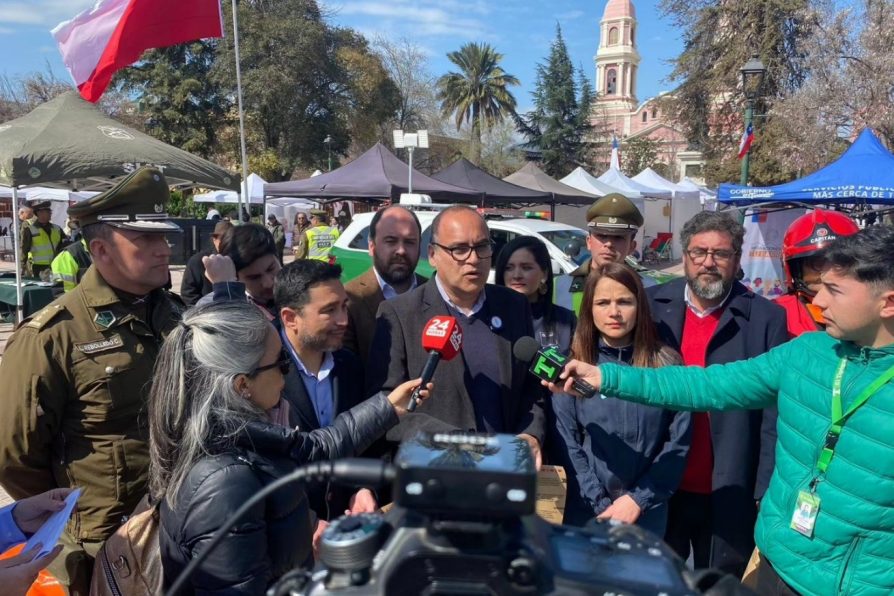 En intervención urbana y fonda preventiva: Gobierno hace llamado a la prevención y autocuidado para estas Fiestas Patrias