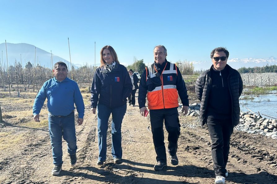 Directora nacional Senapred recorre zonas afectadas en O’Higgins