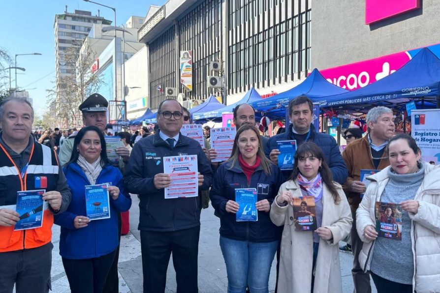 Fonda Preventiva se tomó el Paseo Independencia de Rancagua