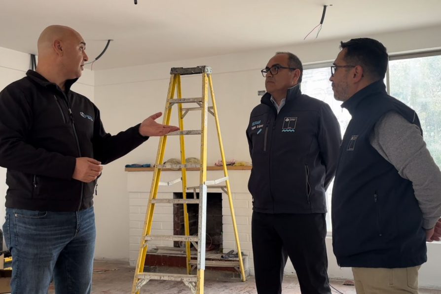 35% de avance presenta obra de habilitación de primera sala regional de Monitoreo de Televigilancia Móvil