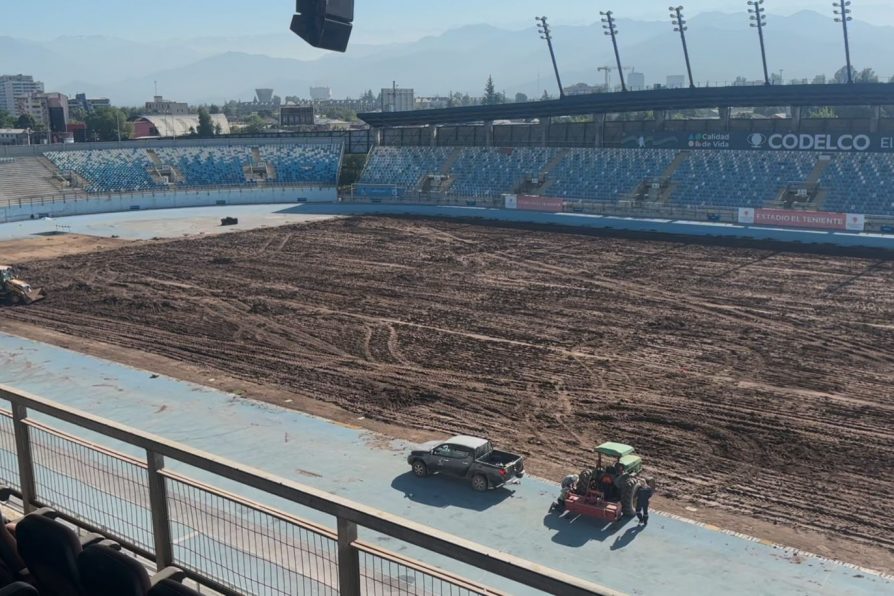 Comenzaron trabajos en Estadio El Teniente con miras al Mundial Sub 20