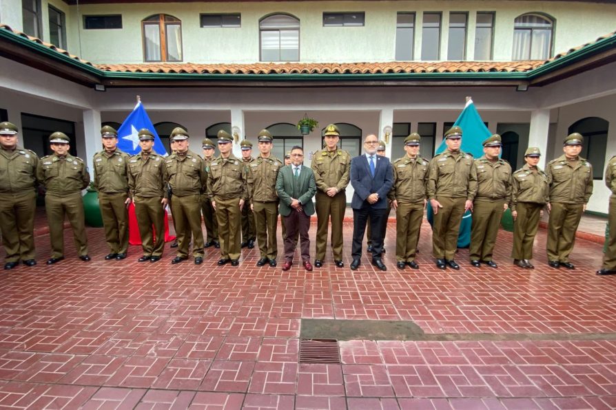Gobierno refuerza seguridad en O’Higgins con llegada de 17 nuevos carabineros